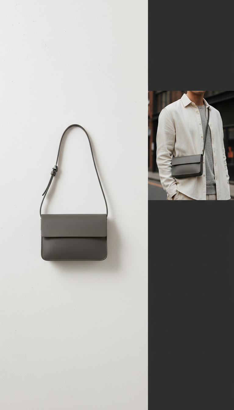 Mini Bolsa Transversal Maison Vetué